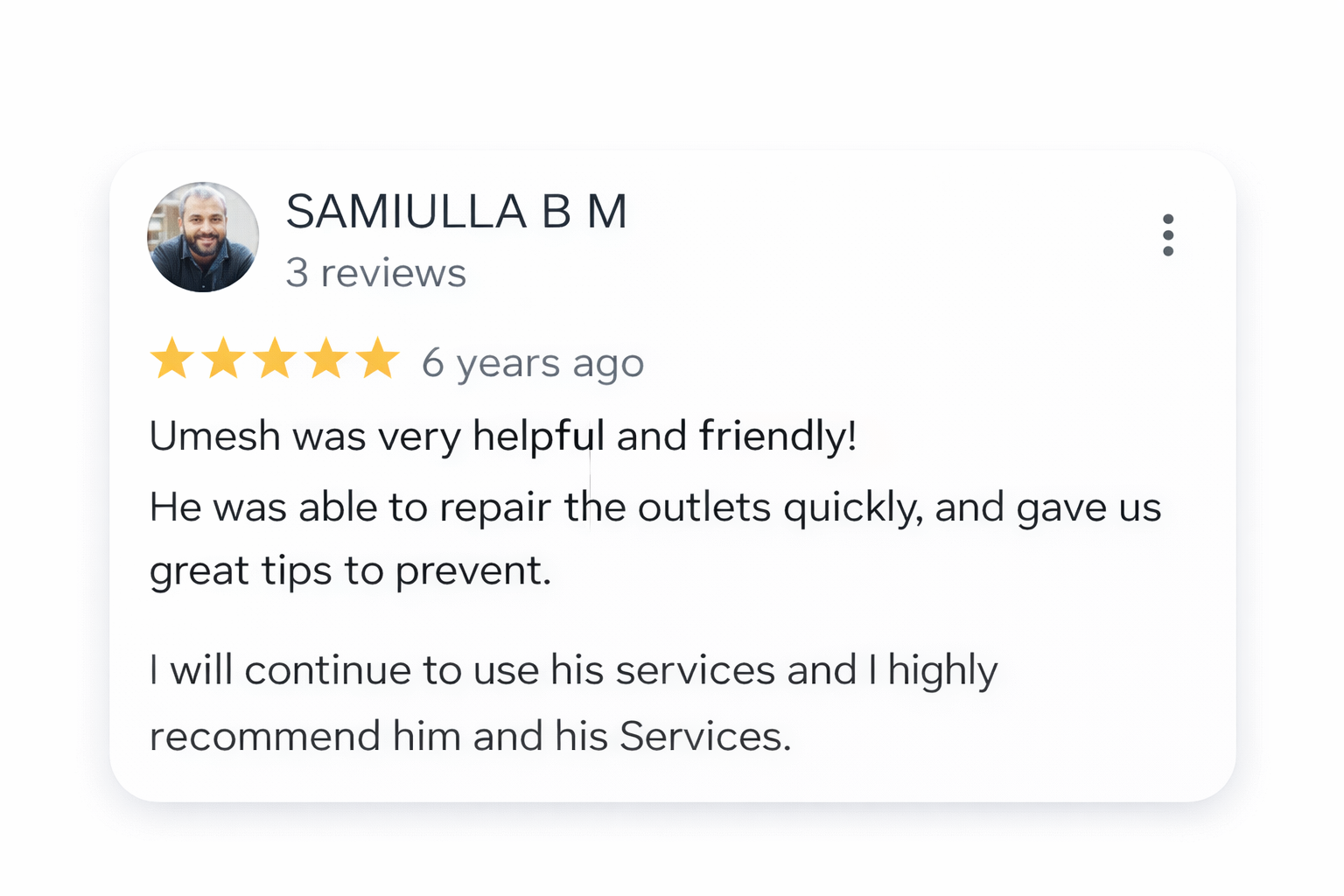Customer Review